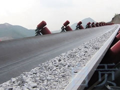 陕西富平生态水泥长距离曲线带式输送机通过验收